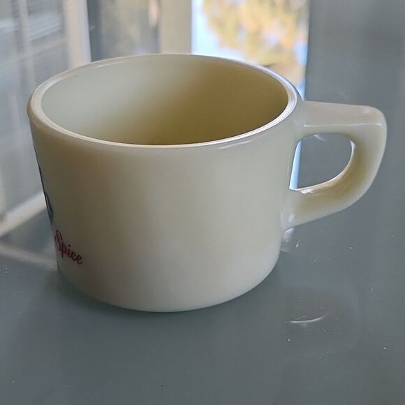 Vintage Old Spice Shaving Mug and Talcum Powder with Vintage Badger Brush - Picture 6 of 12